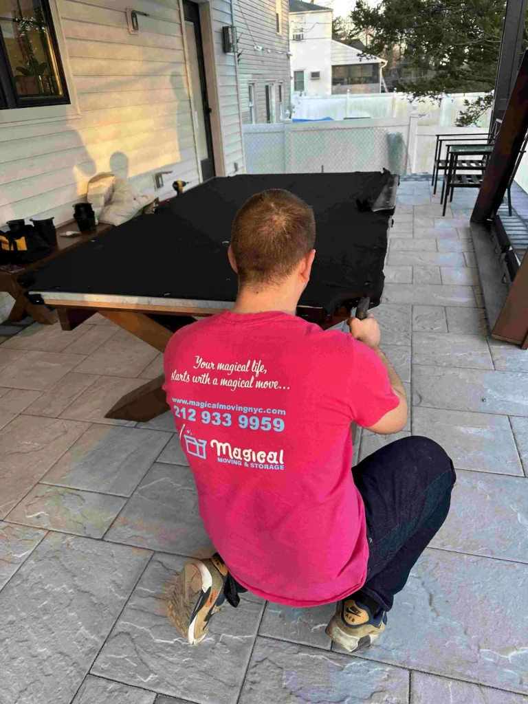 pool table proffesional movers, how much does it cost to move a pool table